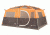 Coleman Signature Jenny Lake 8-Person Fast Pitch Cabin Tent W/ Built-in Closet, Gray / Orange, 13 x 9 ft 2000019796