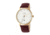 Simplify The 4300 Leather Strap Watch with Date Display, Dark Brown, Standard SIM4306