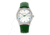 Simplify The 6900 Leather-Band Watch w/ Date, Green, One Size, SIM6902