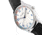 Simplify The 6900 Leather-Band Watch w/ Date, White, One Size, SIM6901