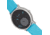 Simplify The 7200 Leather-Band Watch, Black/Turquoise, One Size, SIM7203