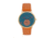 Simplify The 7200 Leather-Band Watch, Navy/Light Brown, One Size, SIM7204