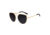 Sixty One Sunglasses Boar Polarized Sunglasses, Gold/Black, One Size, SIXS144BK
