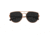 Sixty One Sunglasses Boar Polarized Sunglasses, Rose Gold Frame, Black Lens - Womens, SIXS144RG