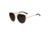 Sixty One Sunglasses Boar Polarized Sunglasses, Rose Gold Frame, Black Lens - Womens, SIXS144RG