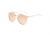 Sixty One Sunglasses Moreno Polarized Sunglasses, White/Rose Gold, One Size, SIXS145RG