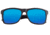 Sixty One Sunglasses Solaro Polarized Sunglasses - Unisex, Black/Blue, One Size, SIXS110BL