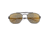 Sixty One Sunglasses Stockton Polarized Sunglasses - Unisex, Black/Gold, One Size, SIXS103BK