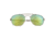 Sixty One Sunglasses Stockton Polarized Sunglasses - Unisex, Silver/Yellow-Green, One Size, SIXS103SL