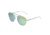 USED Sixty One Sunglasses Stockton Polarized Sunglasses - Unisex, Silver/Yellow-Green, One Size, SIXS103SL, EDEMO1