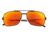 Sixty One Sunglasses Teewah Polarized Sunglasses - Unisex, Black/Red-Yellow, One Size, SIXS105BK