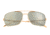 Sixty One Sunglasses Teewah Polarized Sunglasses - Unisex, Gold/Silver, One Size, SIXS105GD