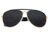 Sixty One Sunglasses Wreck Polarized Sunglasses - Unisex, Gold/Black, One Size, SIXS107GD