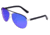 Sixty One Sunglasses Wreck Polarized Sunglasses - Unisex, Silver/Blue, One Size, SIXS107SL