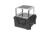 SKB Cases 6U iSeries Fly Rack, Rackable Depth 19in, Black, 26.75in x 27.25in x 16.25in 3I-2424-146U