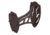 Skull Hooker Single Shoulder Mount, Brown, SKH-SSM-BRN