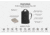 SLNT RF Blocking SSE Faraday Bag, USA TTA, Black, 19L, SL-PKGB-TAA-02