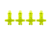 SlotLock 9 inch Anchoring 4-Stake Kit, Green SL9-4B