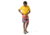 Smartwool Active Lined 8in Short - Mens, Carnival Horizon Print, Large, SW016966L551-L