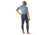 Smartwool Intraknit Active Base Layer Bottom - Mens, Charcoal Heather/Black, 2XL, SW0168290111-XXL