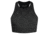 Smartwool Intraknit Crop Bra - Womens, Black Heather, Extra Small, SW016848A521-XS