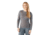Smartwool Intraknit Thermal Merino Base Layer Crew - Womens, Pewter Blue/Marmalade, Large, SW019284M501-L