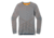Smartwool Intraknit Thermal Merino Base Layer Crew - Womens, Pewter Blue/Marmalade, Large, SW019284M501-L