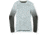 Smartwool Intraknit Thermal Merino Base Layer Pattern Crew - Womens, J21 Bleached Aqua, Medium, SW016412J21M