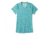 Smartwool Merino 150 Baselayer Print Short Sleeve - Womens, Nile Blue, Medium, SW016161B46-M
