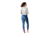 Smartwool Merino 250 Baselayer Colorblock Bottom - Womens, Alpine Blue/Modern Plaid, Extra Small, SW016383F54-AB/MP-XS