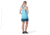 Smartwool Merino Sport 150 Aviator Sheep Graphic Tank - Womens, Ocean Spray, Small, SW016542J29S