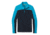 Smartwool Merino Sport 250 Long Sleeve 1/4 Zip - Mens, Sea Blue/Deep Navy, Small, SW019024E82-S