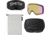 Smith 4D Mag XL Goggle, MAG Series, Black, ChromaPop Sun Red Mirror Lens, M007830JX996K