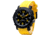 Smith and Wesson Water Resistant EGO Watch w/ Silicon Strap, 50mm, Yellow/Black SWW-LW6098