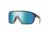 Smith Boomtown Sunglasses, Matte Tortoise Frame, ChromaPop Polarized Opal Mirror Lens, 204932HGC99QG