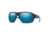 Smith Deckboss Sunglasses, Matte Black Blue Frame, ChromaPop Glass Polarized Blue Mirror Lens, 204066DOF63QG