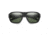 Smith Deckboss Sunglasses, Matte Black Frame, ChromaPop Polarized Gray Green Lens, 20406600363L7