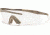 Smith Elite Aegis Echo II Eyeshields,Tan 499 Frame,Clear/Gray Lens AECHAT49915-2R