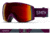 Smith I/O ChromaPop Goggles Men's, Grape Split/ChromaPop Sun Red Mirror, II7CPRGPB18