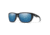 Smith Longfin Sunglasses, Matte Black Frame, ChromaPop Glass Polarized Blue Mirror Lens, 20522400359QG