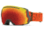 Smith Optics I/O 7 Goggle Cyprus Block Frame/Red Sol-X/Blue Sensor Lens IE7DXYBL15