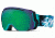 Smith Optics I/O 7 Goggle Poolside Palms Frame/Green Sol-X/Red Sensor Lens IE7NXPP15