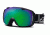 Smith I/O Goggles, Black Foundation, Green Sol X Mirror And Sensor Mirror Lenses IO7NXFK10
