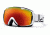Smith I/O Goggles, White Foundation, Red Sol X Mirror And Sensor Mirror Lenses IO7DXFW10