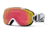 Smith I/OS Goggles, White Foundation, Red Sensor Mirror And Platinum Mirror Lenses IS7RZFW10