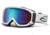 Smith Optics Scope Goggles - White Frame, Blue Sensor Mirror Lenses SC3ZWT12