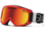 Smith Optics Scope Snow Goggles - Fire Blockhead Frame w/ Red Sol X Lens SC3DXFB13