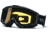 Smith Snow Intake Goggles - Quick Strap Black w/ Yellow Dual Airflow Lens IQ3ABKSM10