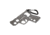 Smith &amp; Wesson M&amp;P Pistol Novelty Multi-Tool, Stainless 1094693