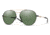 Smith Westgate Sunglasses, Matte Black Gold Frame, Chromapop Gray Green Lens, 201241I4660L7